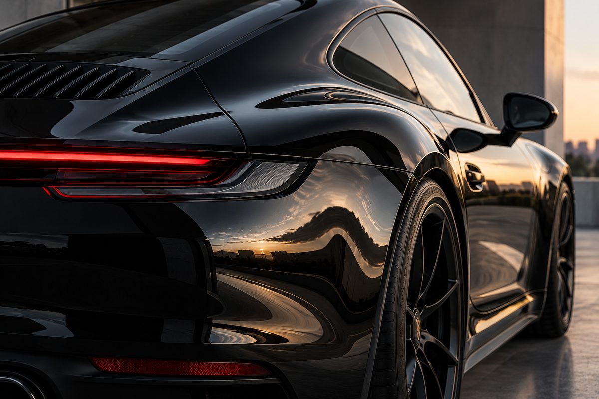 Gloss Piano Black in a high gloss finish