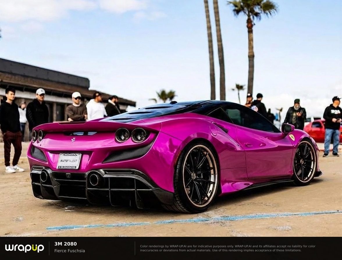 Fierce Fuschsia in a gloss finish