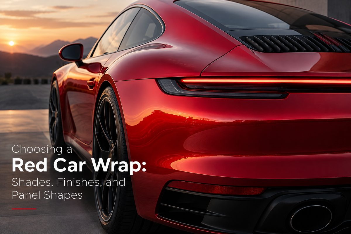 Mythos Red in a absolute matte finish