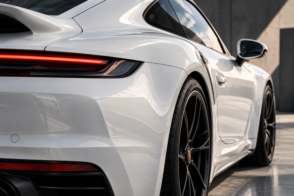 High Gloss White in a high gloss finish