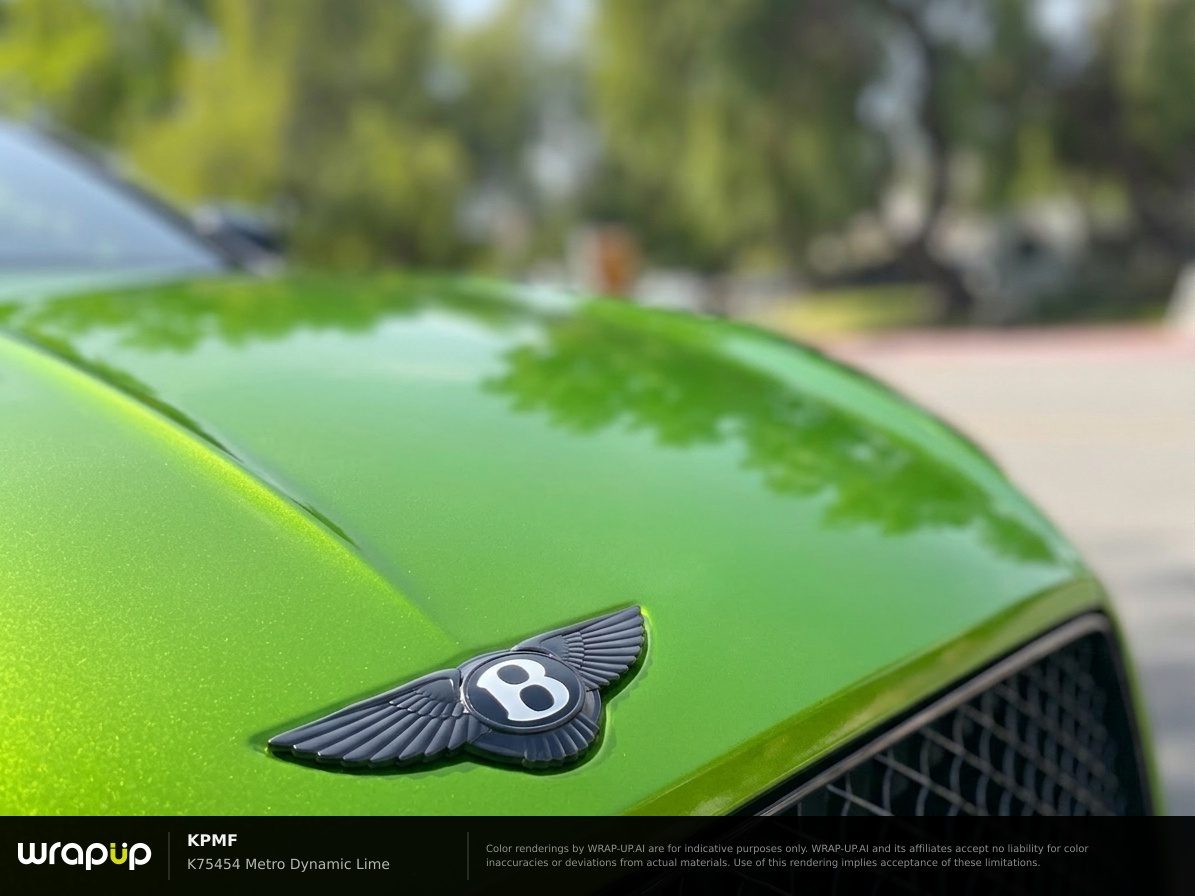 Metro Dynamic Lime in a gloss finish