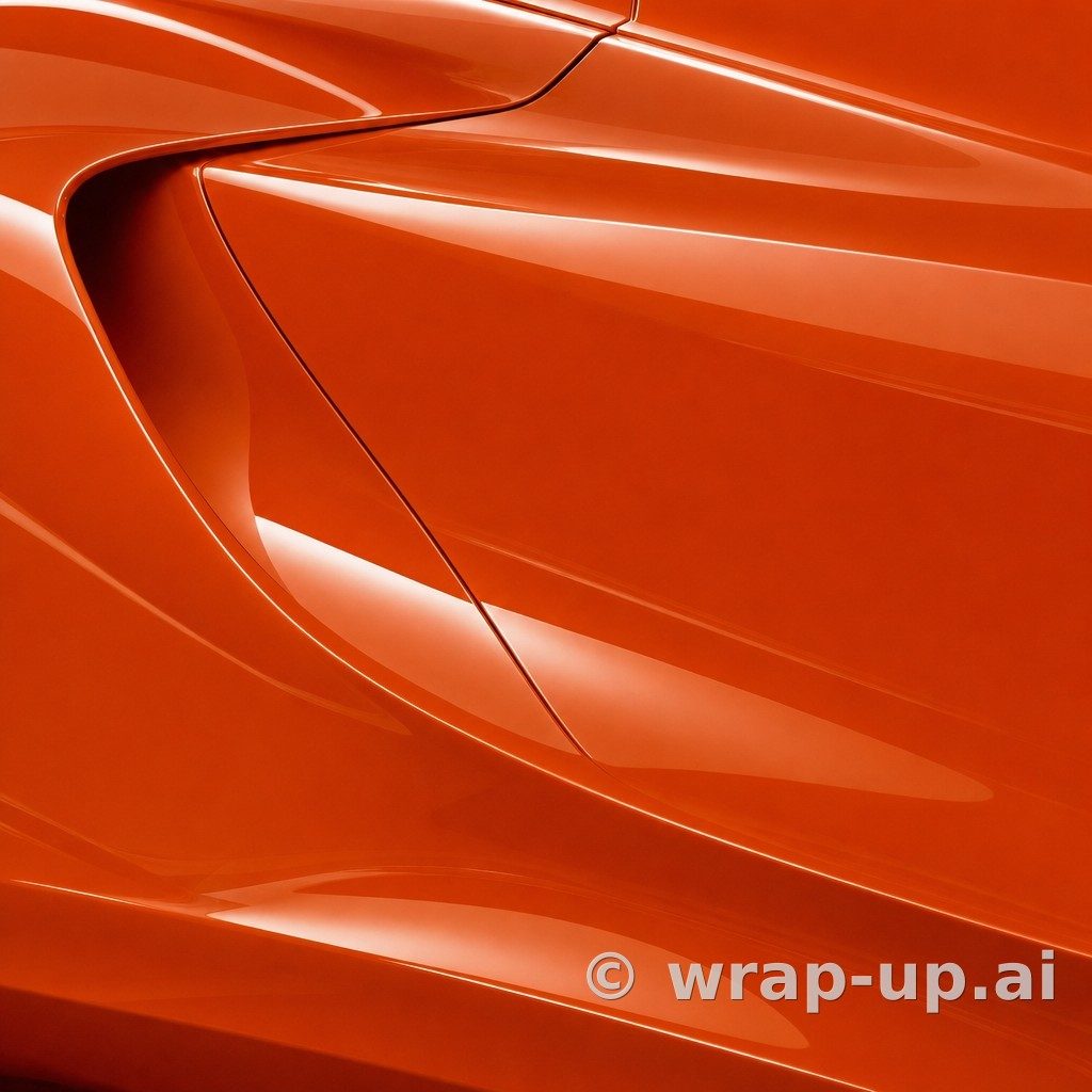 Orafol 970RA glossy daggi orange